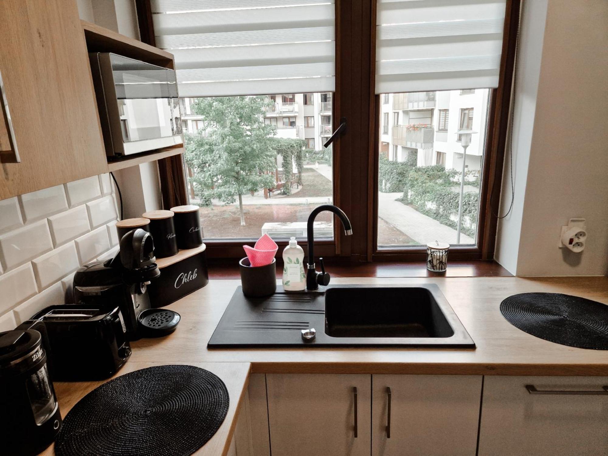 Green Terrace Centrum Apartment Wrocław Buitenkant foto