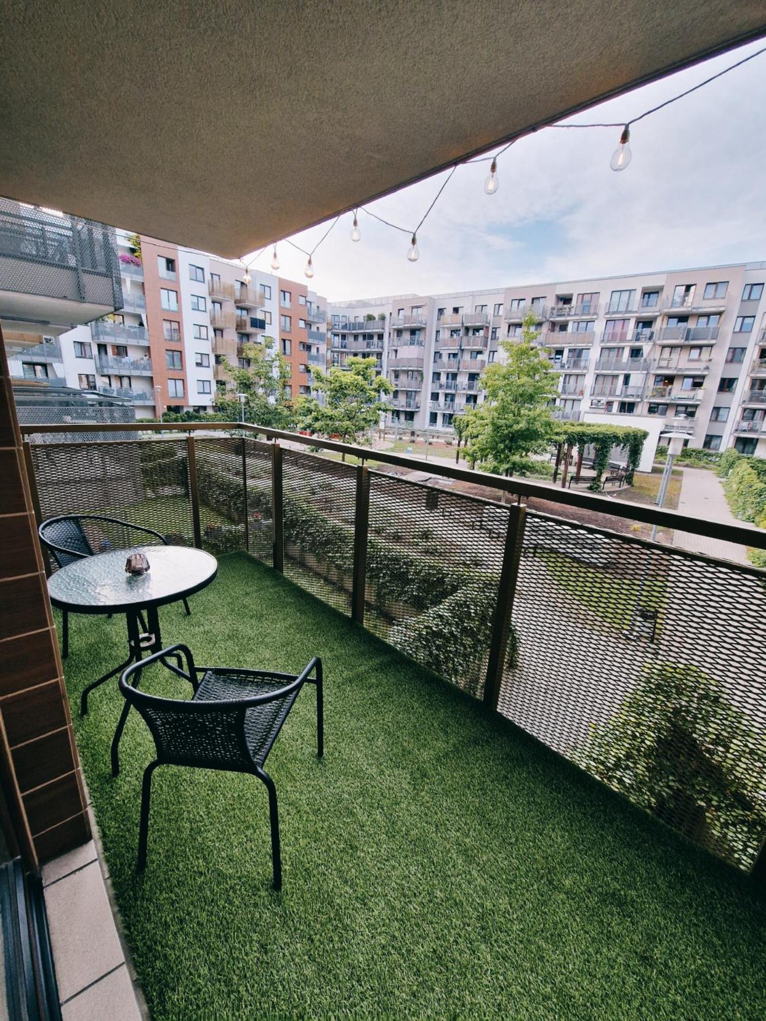 Green Terrace Centrum Apartment Wrocław Buitenkant foto